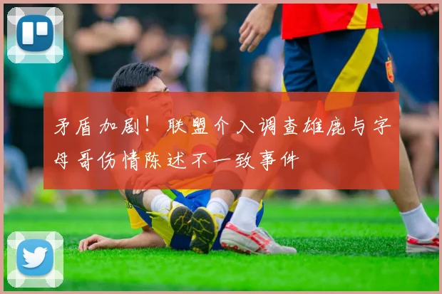 矛盾加剧！联盟介入调查雄鹿与字母哥伤情陈述不一致事件